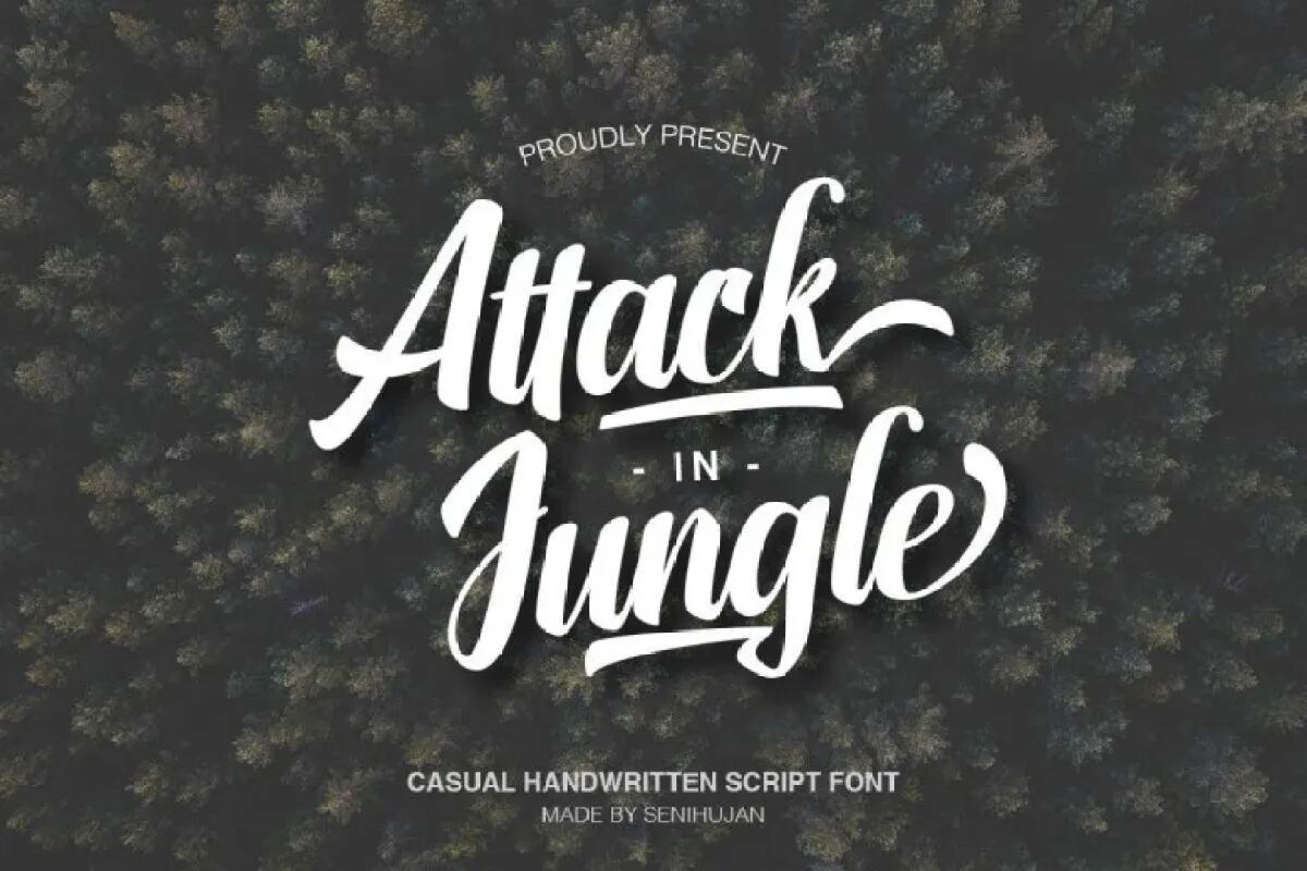A free casual handwritten script font