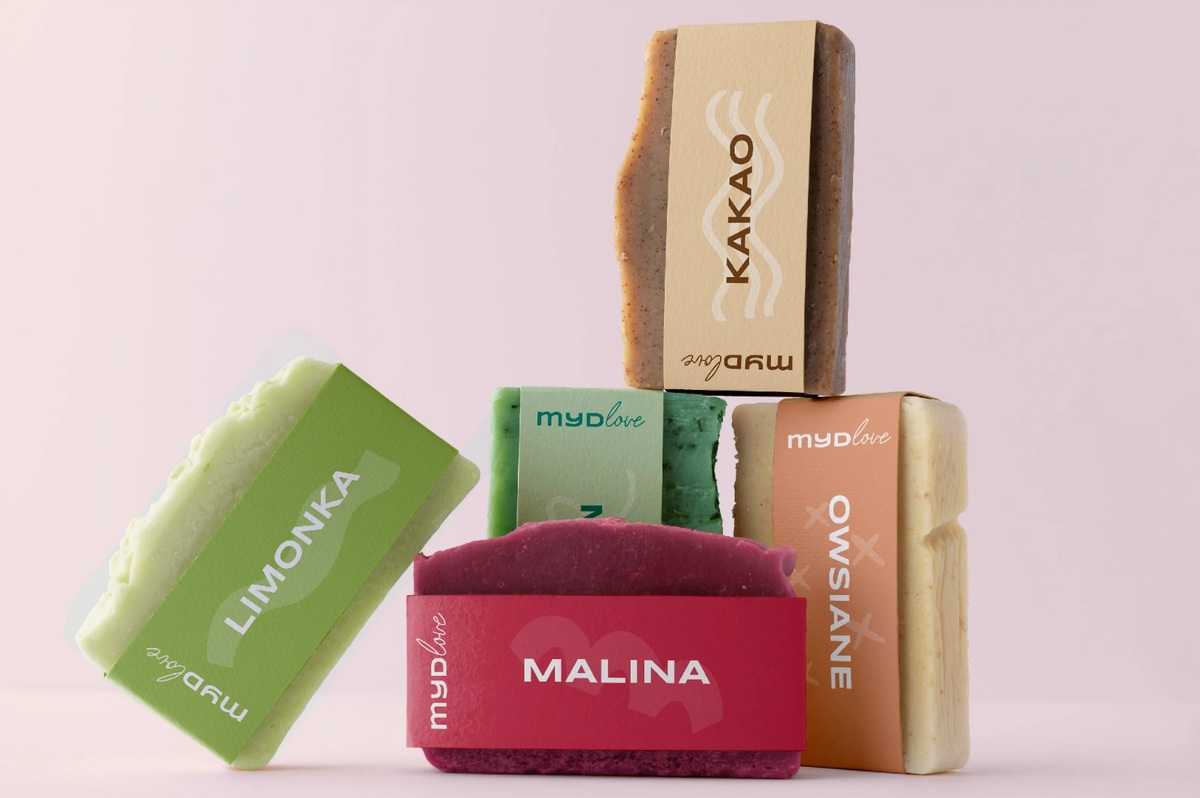 Soups collection with bright colors