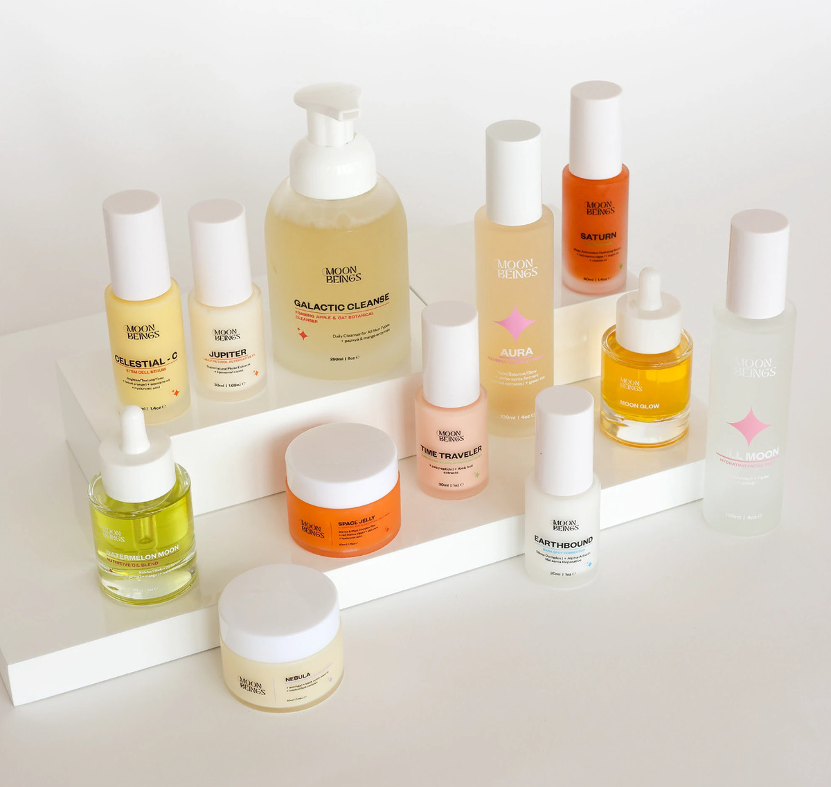 A cosmetic bottle packaging design