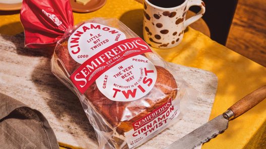 A Semifreddi's bread packaging design