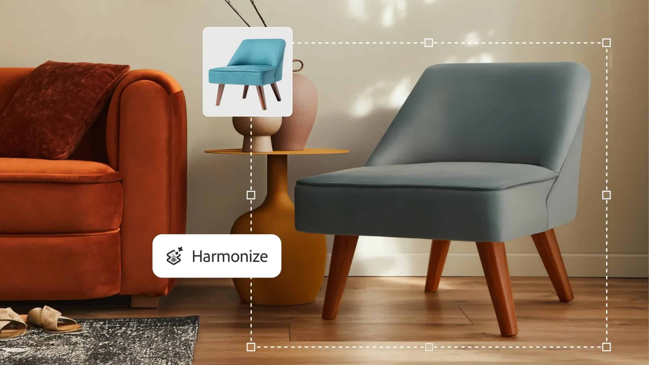Adobe Photoshop Harmonize tool