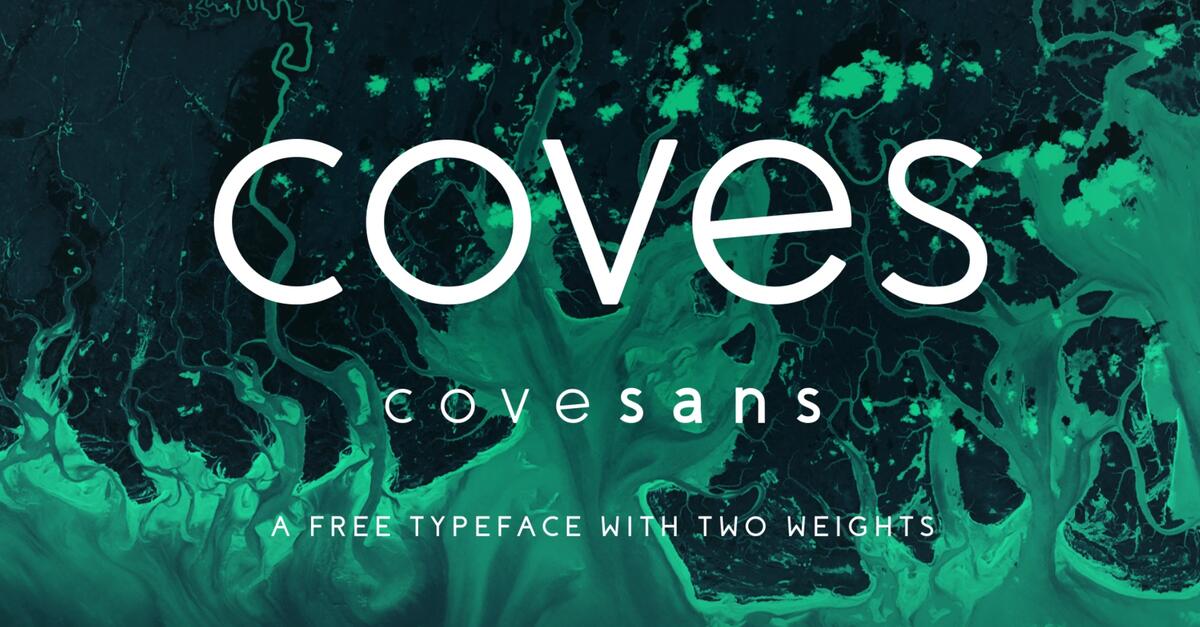 A free sans logo font