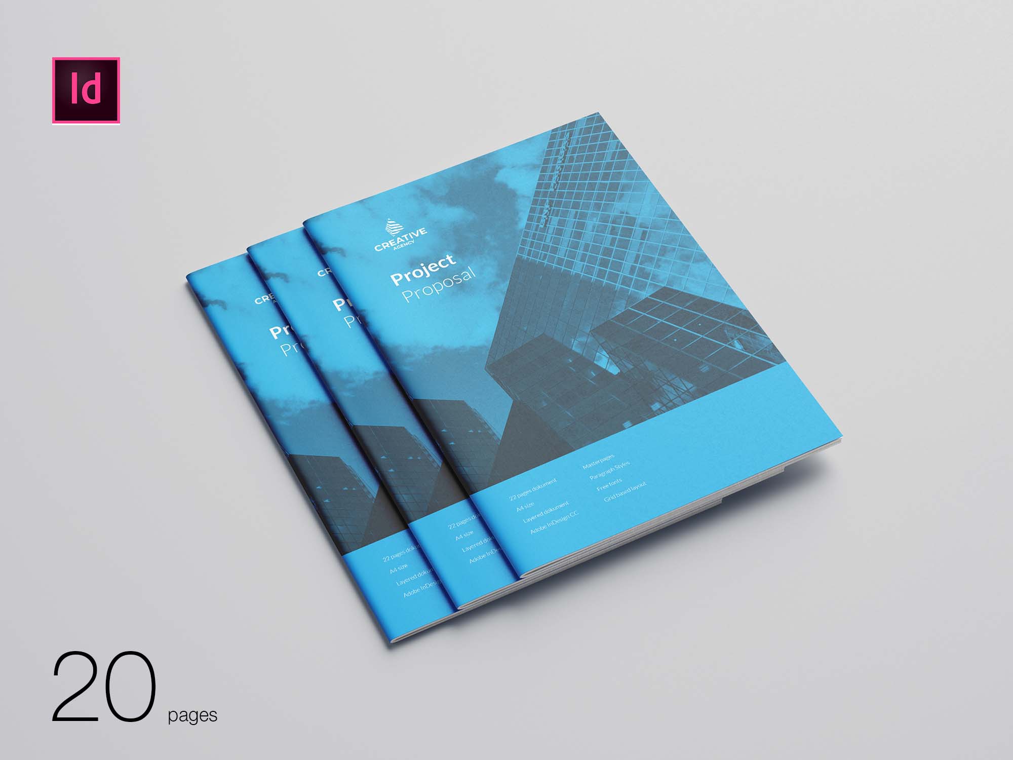 A free business proposal template indesign