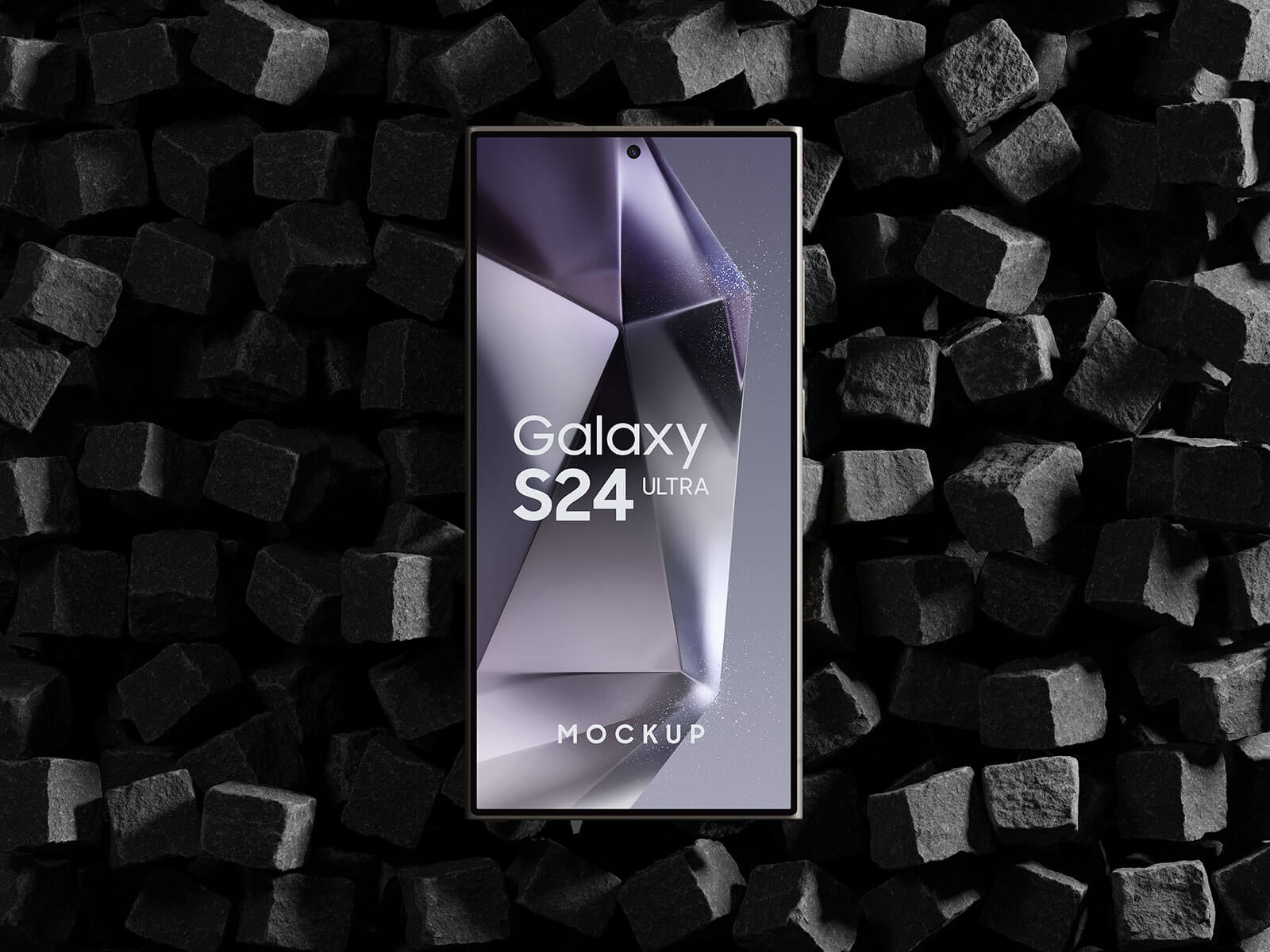A free Samsung Galaxy S24 Mockup