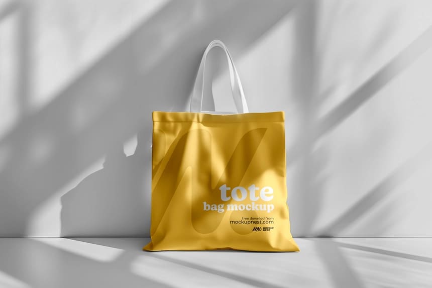 A free tote bag mockup