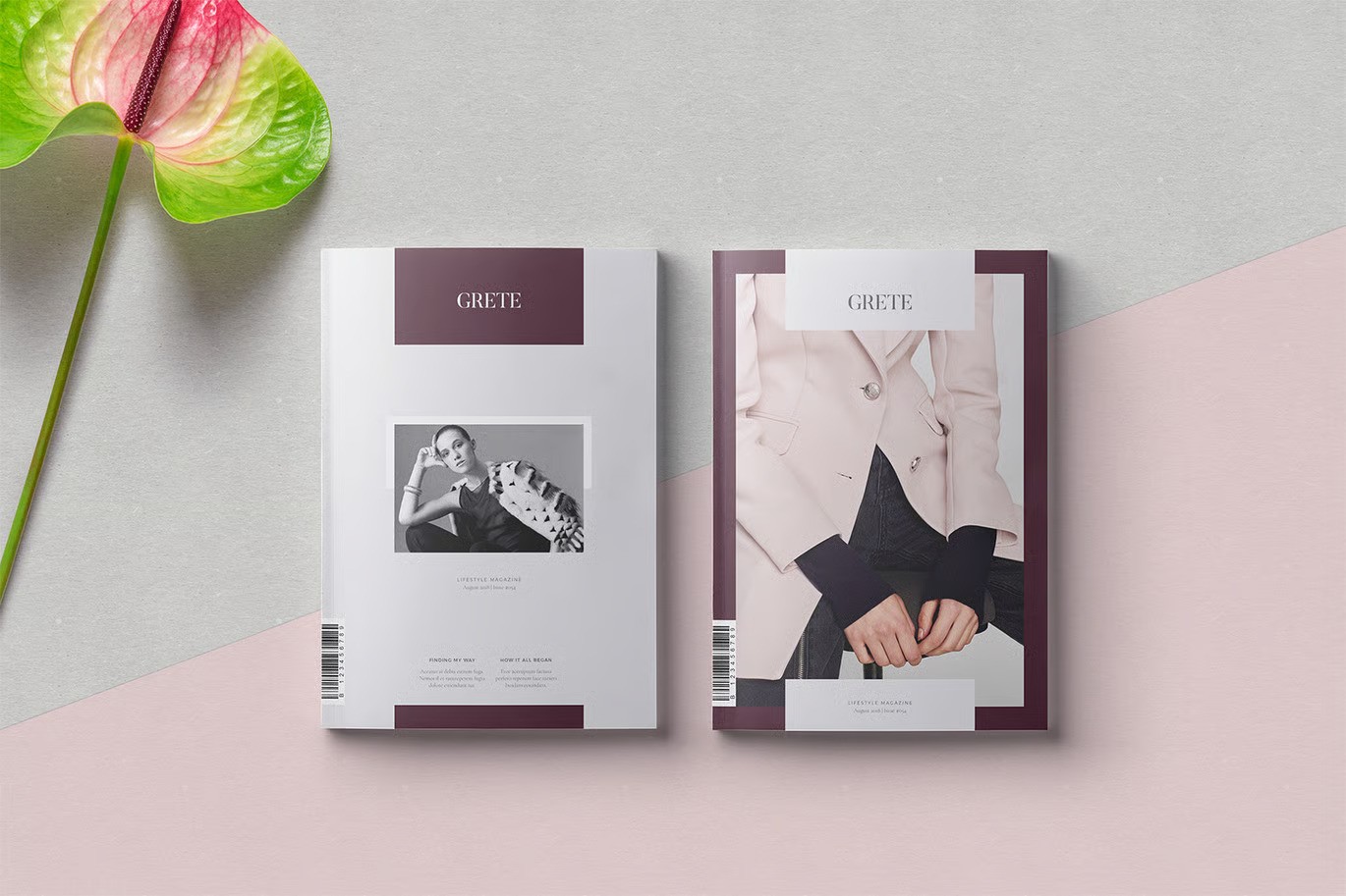 A Grete magazine template