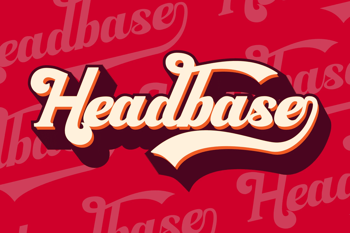 A script and handwritten logo font
