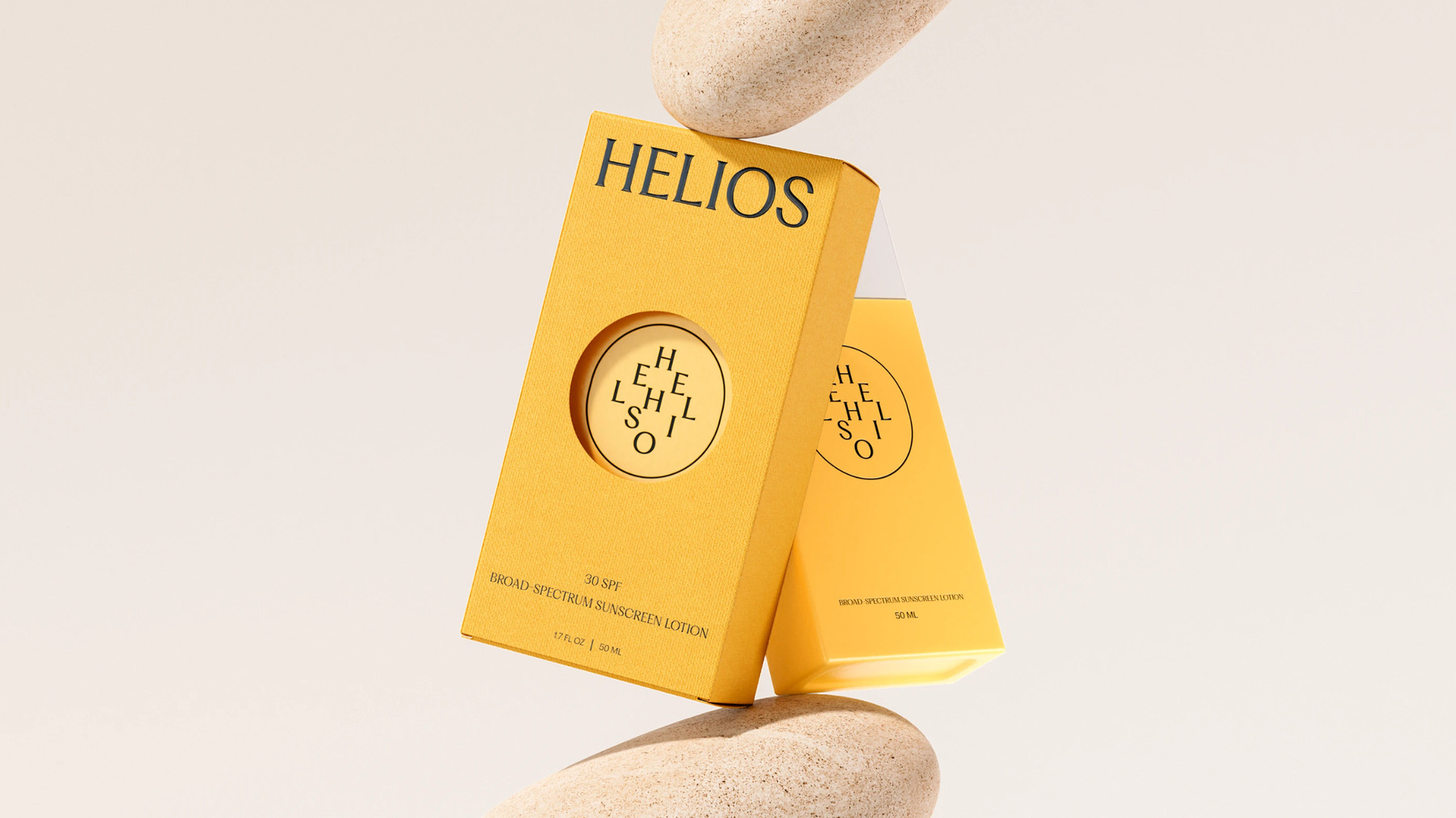 Helios cosmetic packaging design