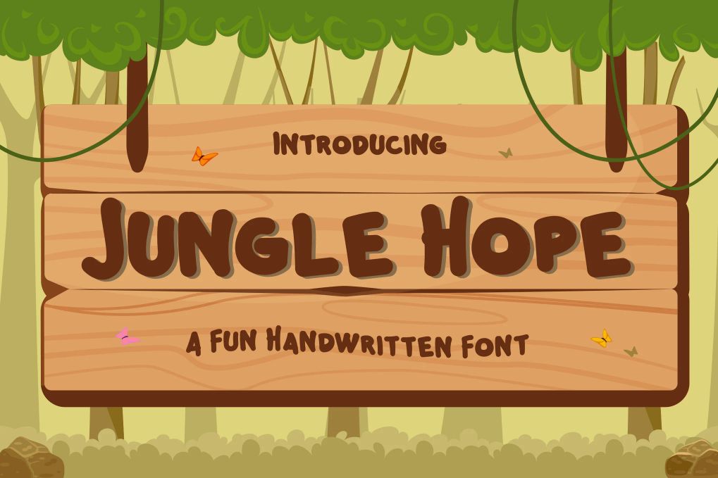 A fun handwritten font