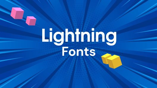 Lightning fonts cover