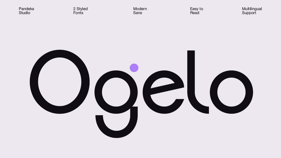 A free friendly rounded sans-serif font