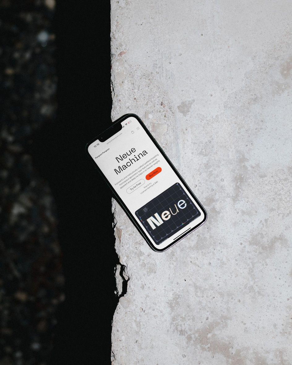 Pangram Pangram website on mobile