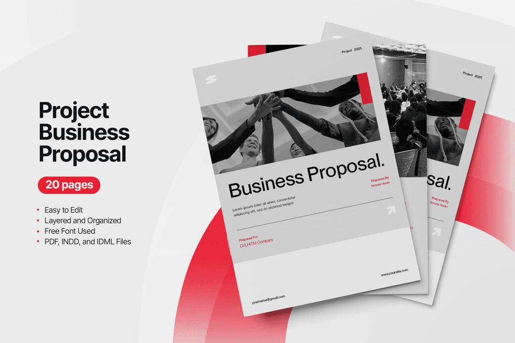 A project business proposal template