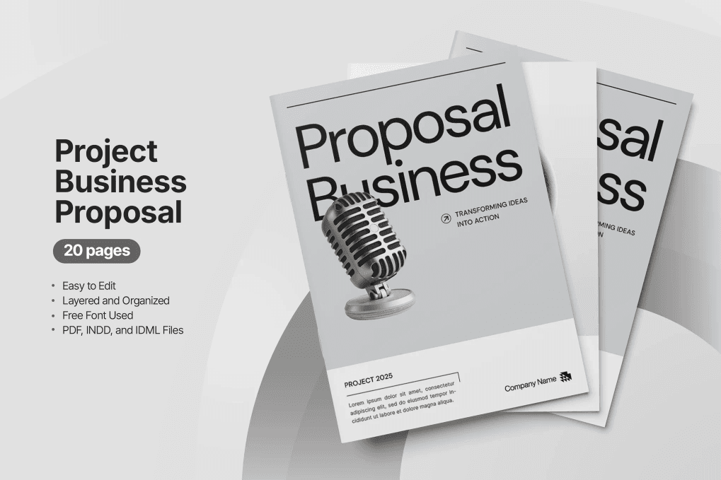 A project business proposal template
