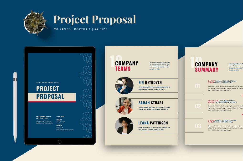 A project proposal template