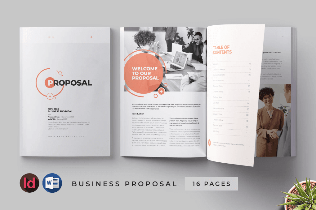 A business proposal template