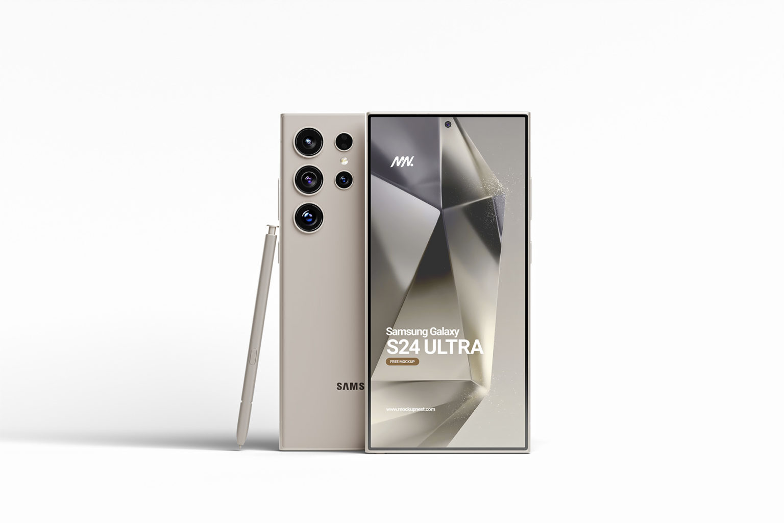 Samsung Galaxy S24 Ultra mockup