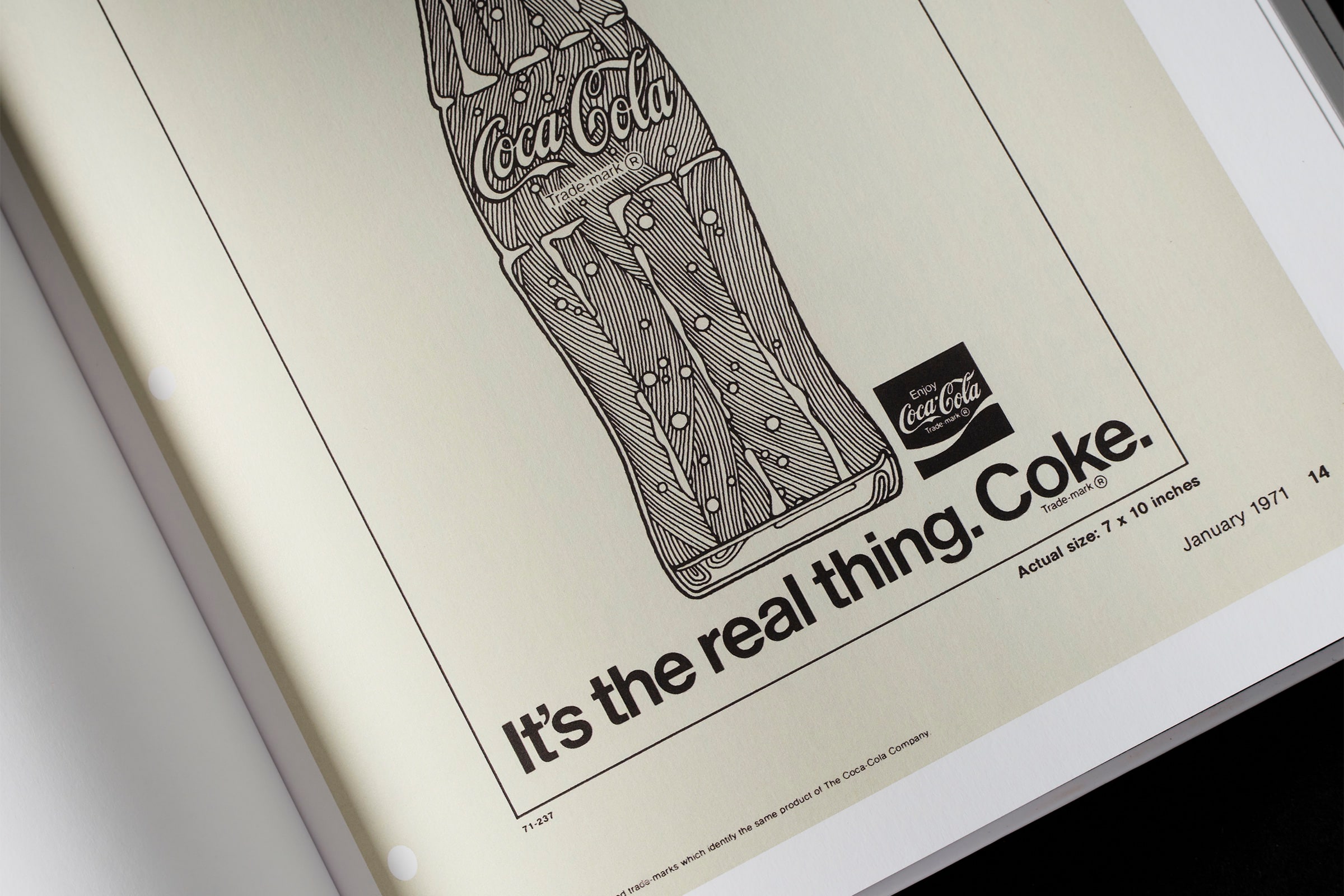 Coca-Cola book sheet