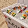 A box with beverage Just Hard Squeezed