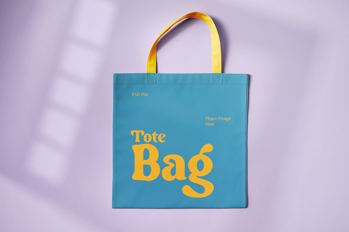 A free tote bag mockup