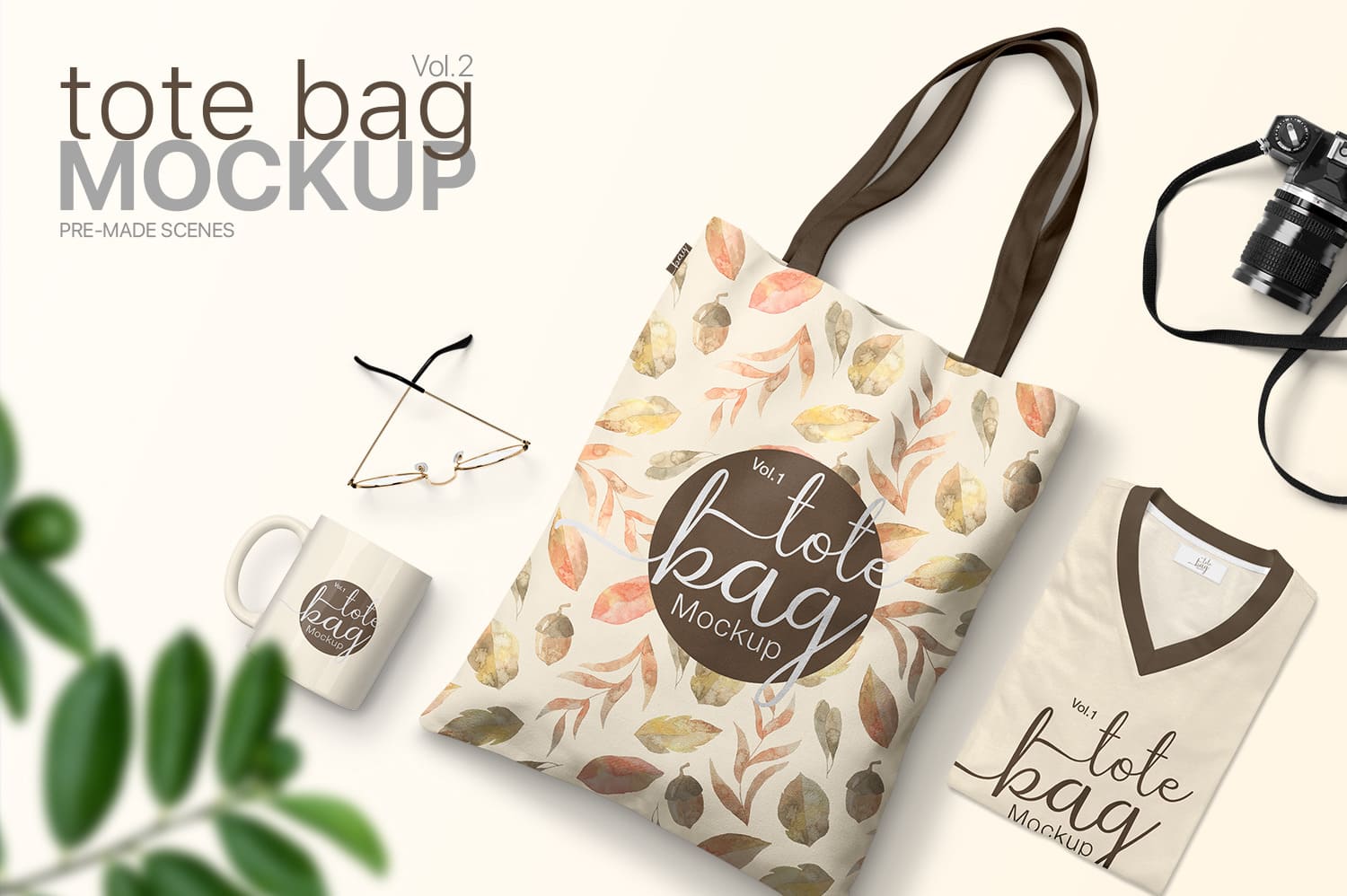 A tote bag mockups