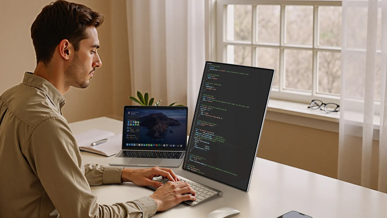 The UPERFECT Omega portable foldable monitor