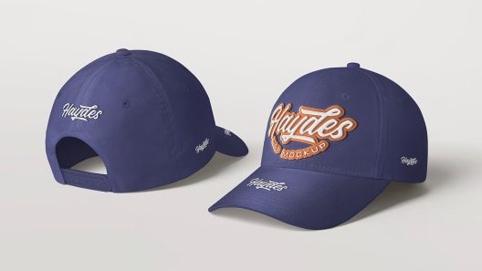 Baseball cap mockup