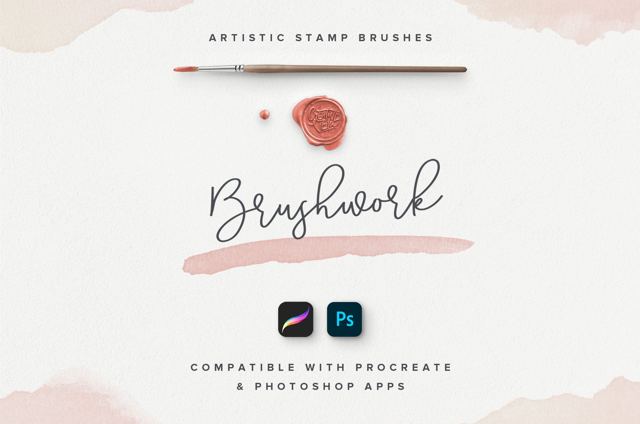 A free watercolor Procreate brushes