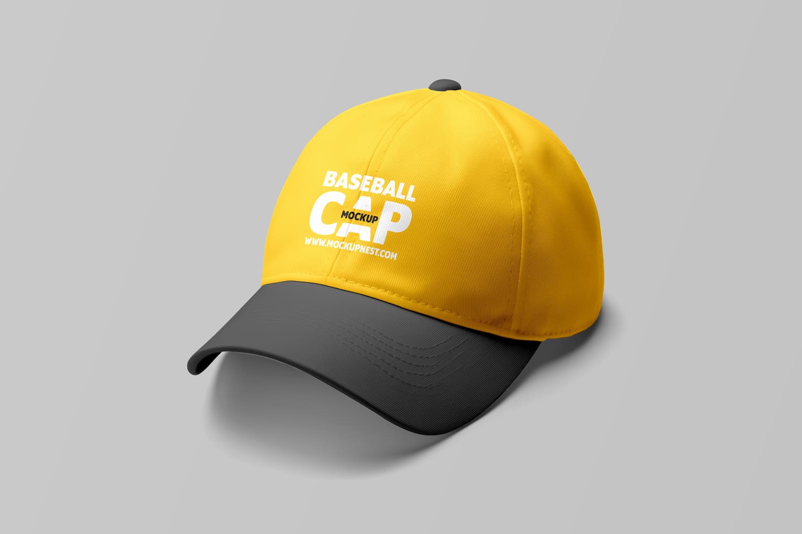 A free baseball cap mockup