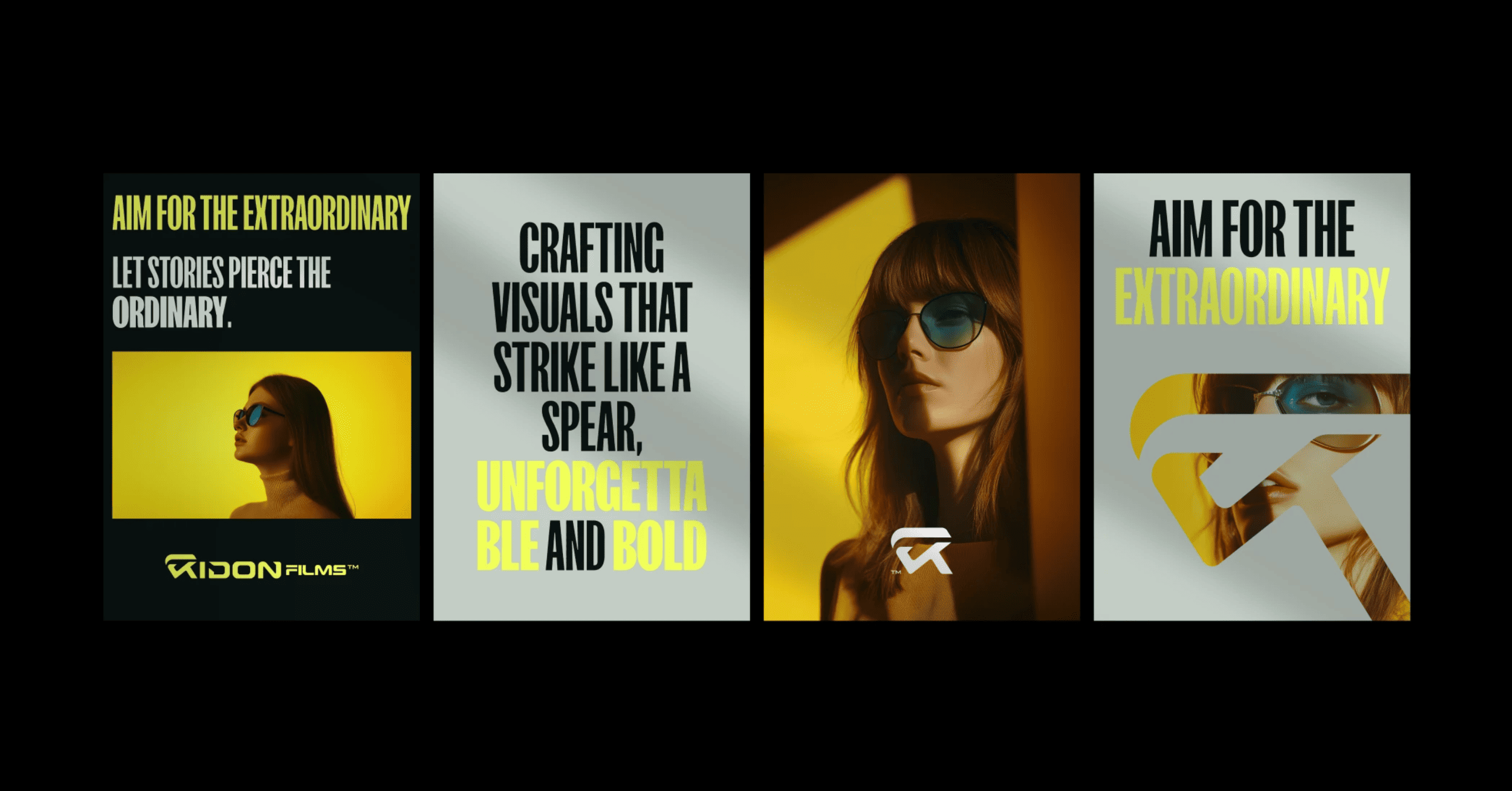 A Kidon films branding