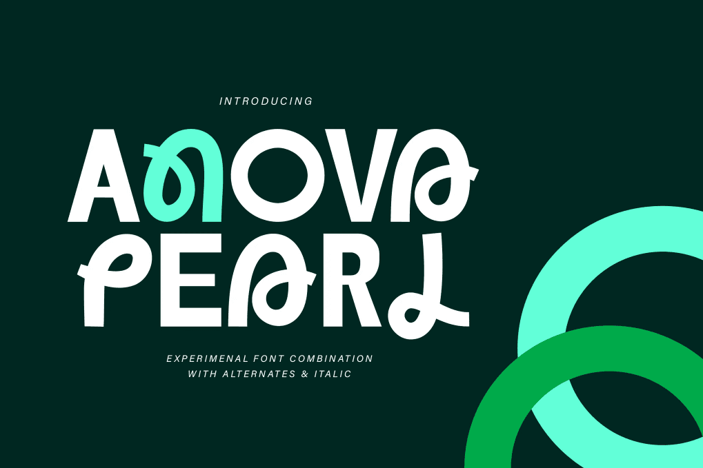 An experiemntal typeface