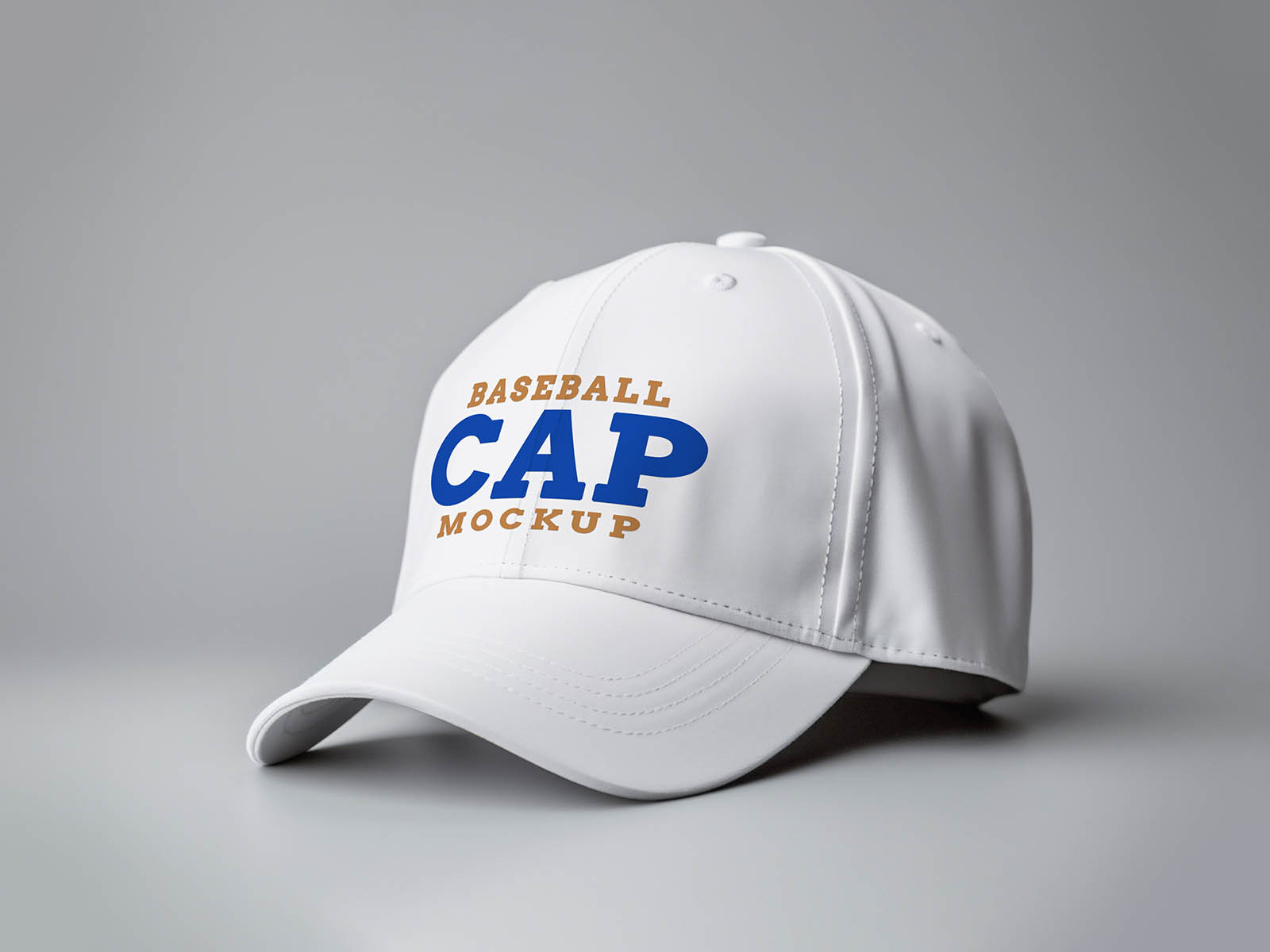 A free baseball cap mockup