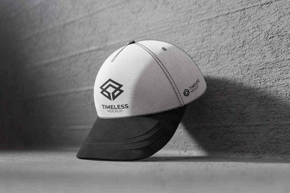 A dark cap mockup