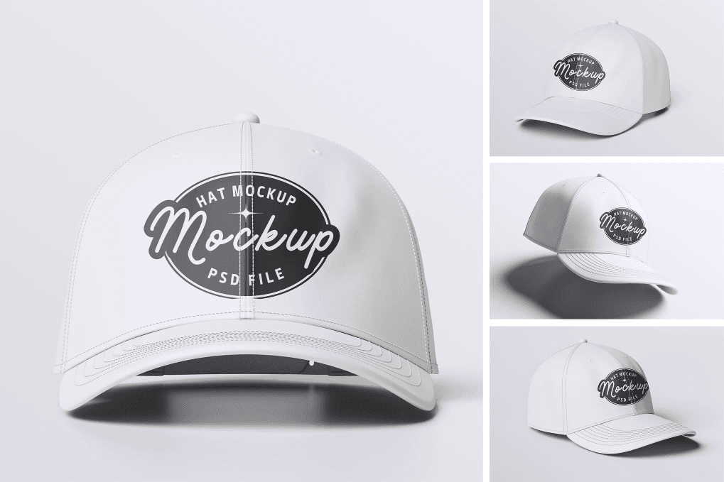 A cap mockup set
