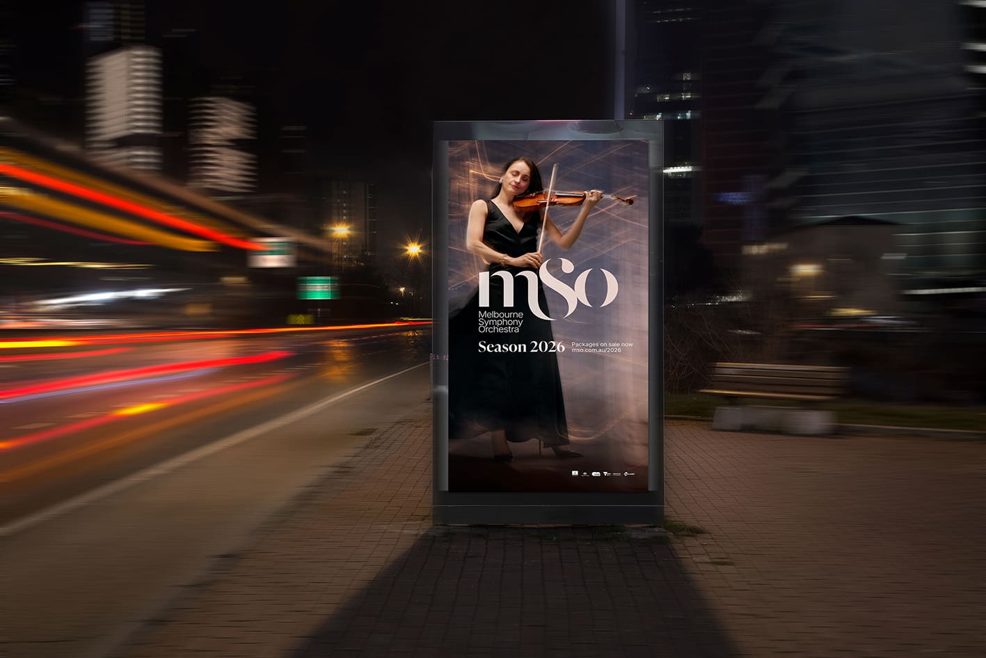 Melbourne Symphony Orchestra the street advertisement