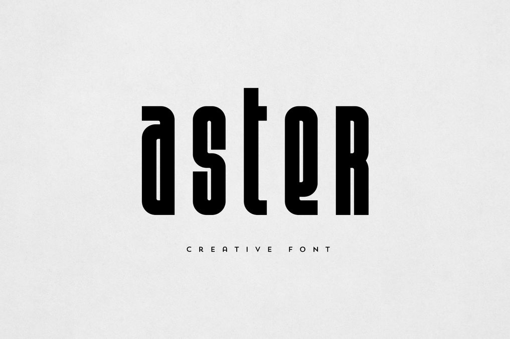A free condensed font