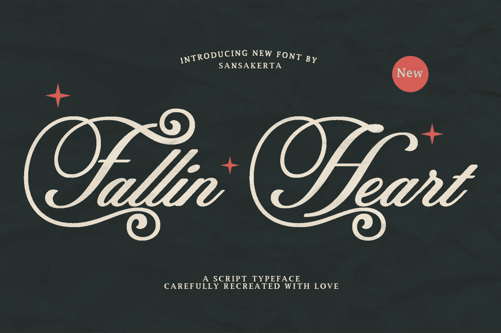A script typeface