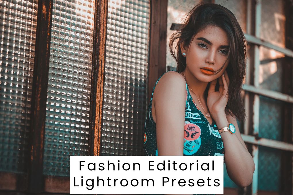 A fashion editorial Lightroom presets