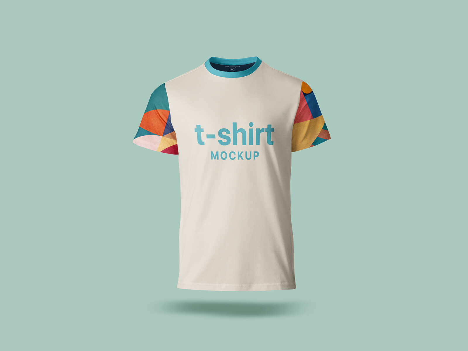 A free crew neck t-short mockup
