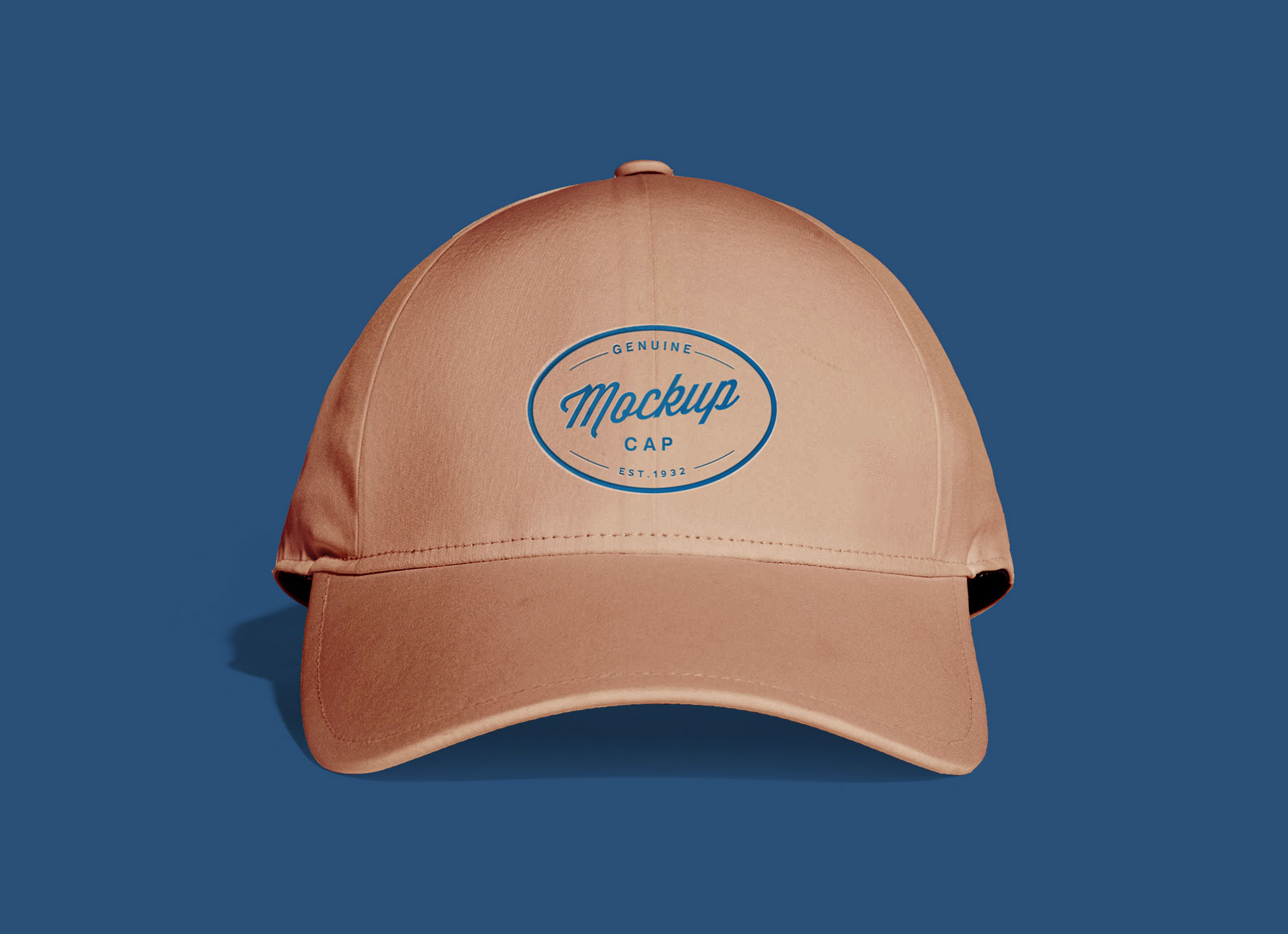 A free baseball cap mockup