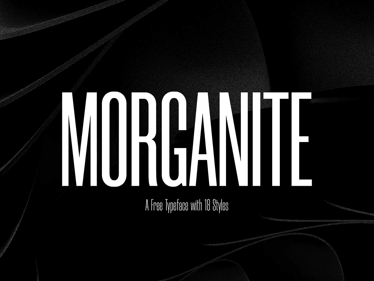 A free condensed typeface