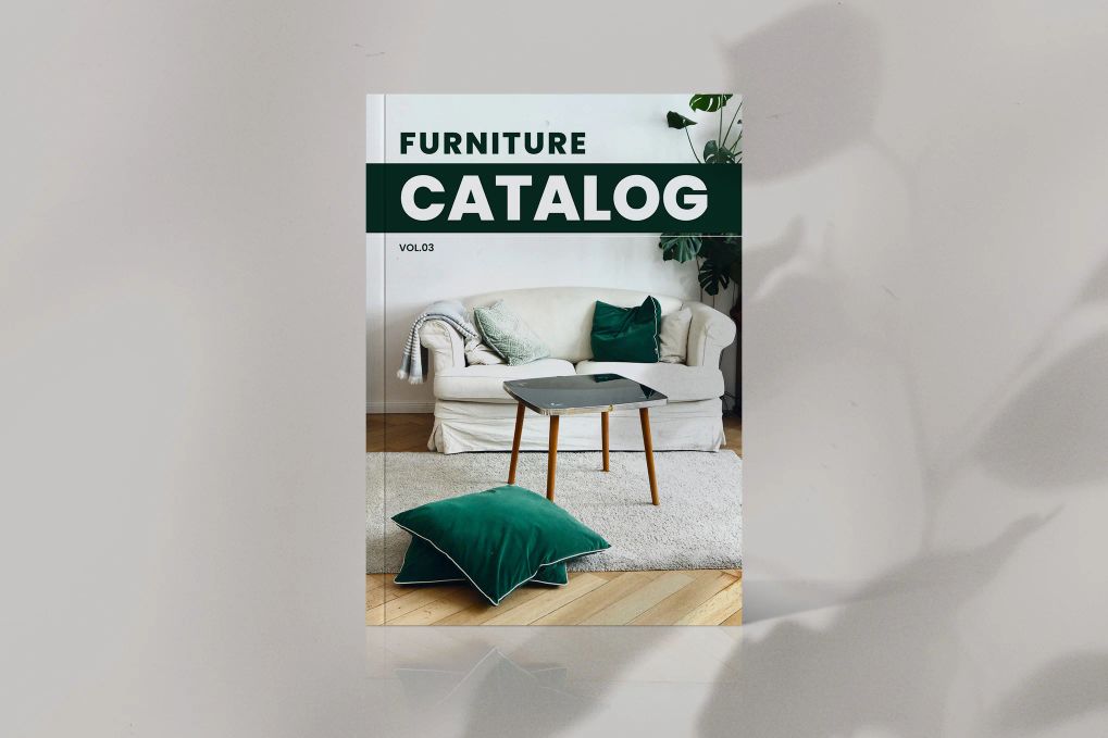 A furniture product catalog template