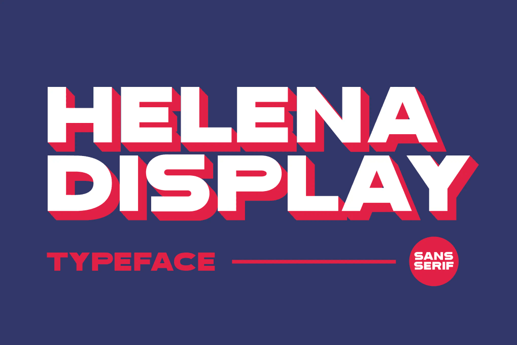 A headline font