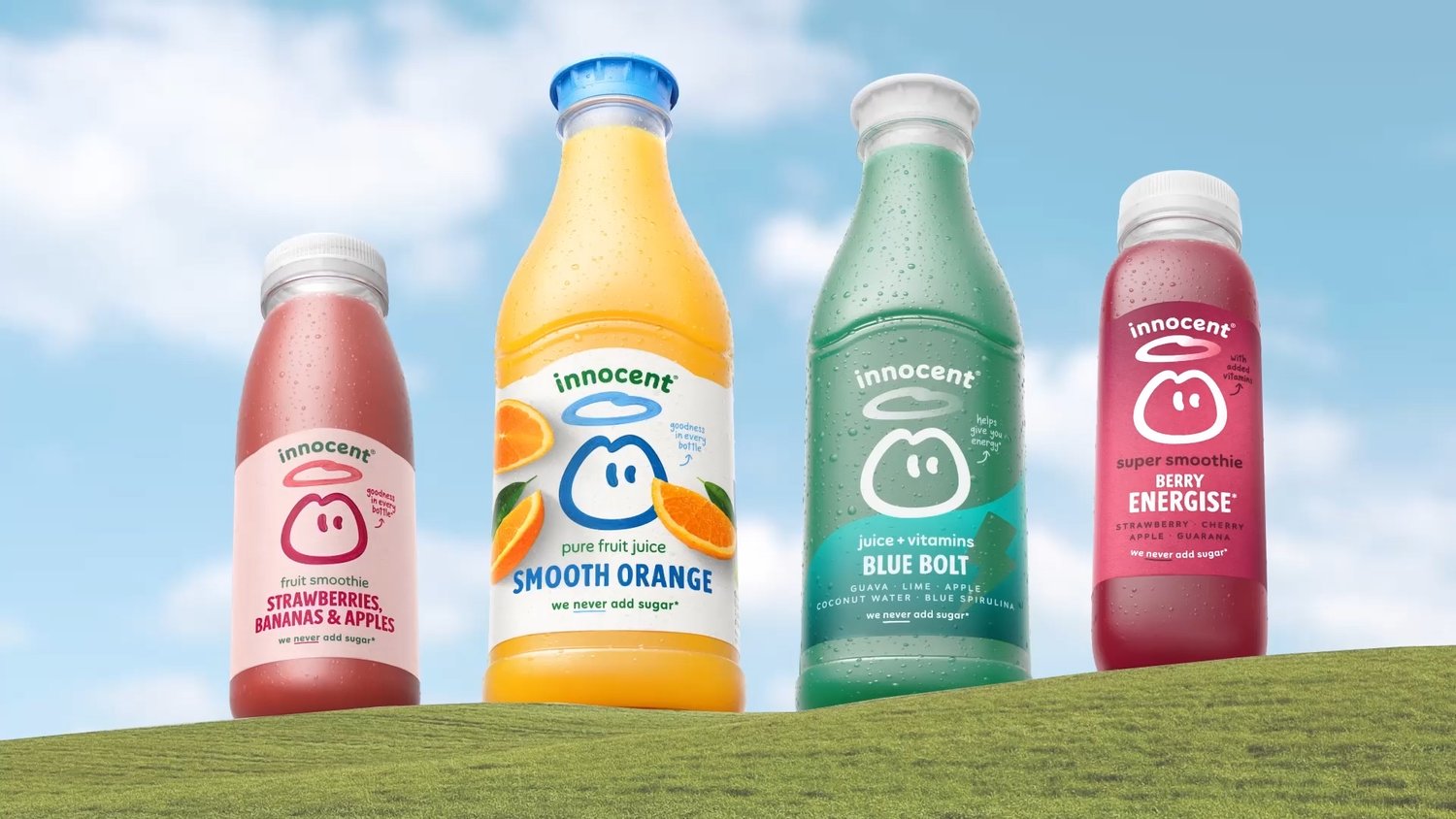Innocient drinks in the outdoors