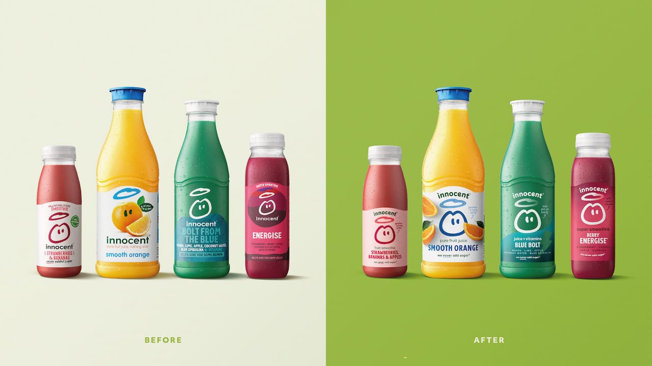 Innocent drinks before and after