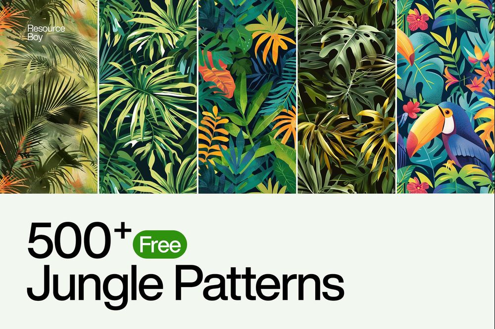 A free jungle patterns