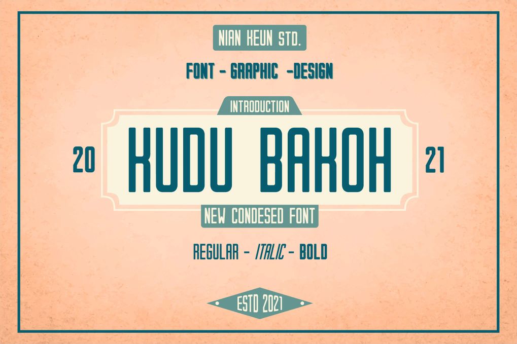 A new condensed font