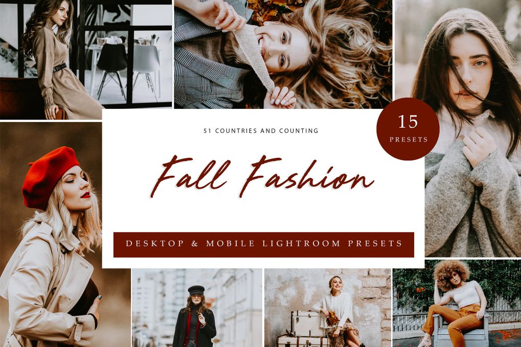 A fall fashion Lightroom presets