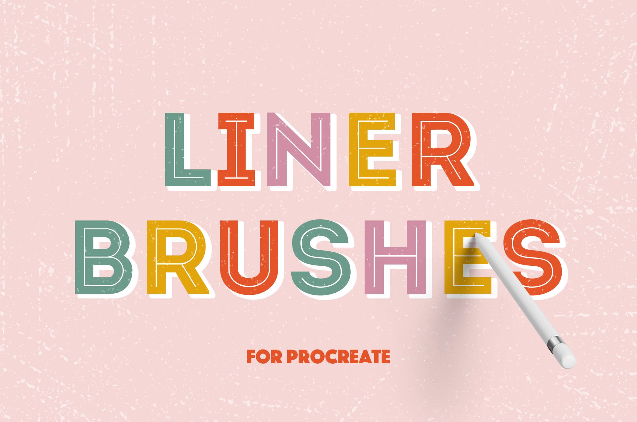 A free liner brushes for Procreate