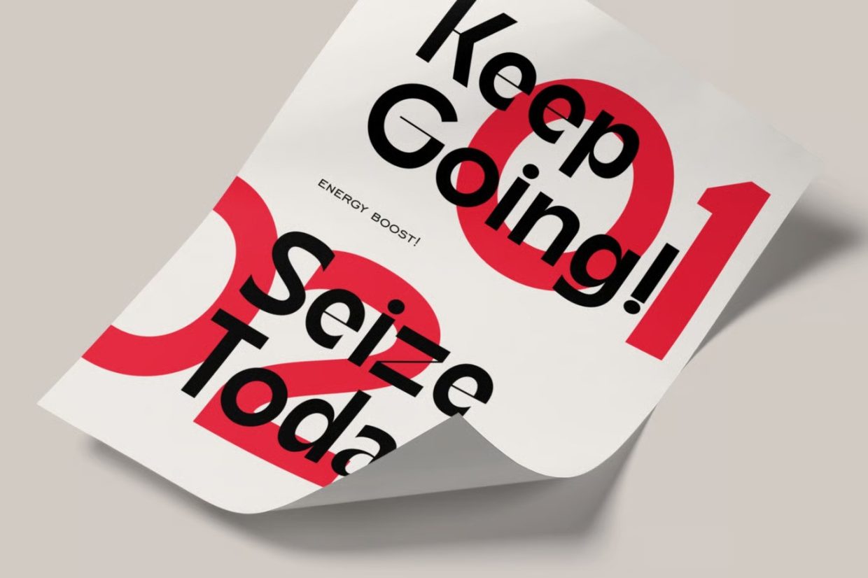 Minimalist fonts cover